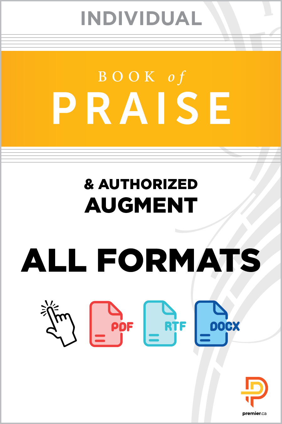 Book Of Praise & Authorized Augment all file formats for individuals